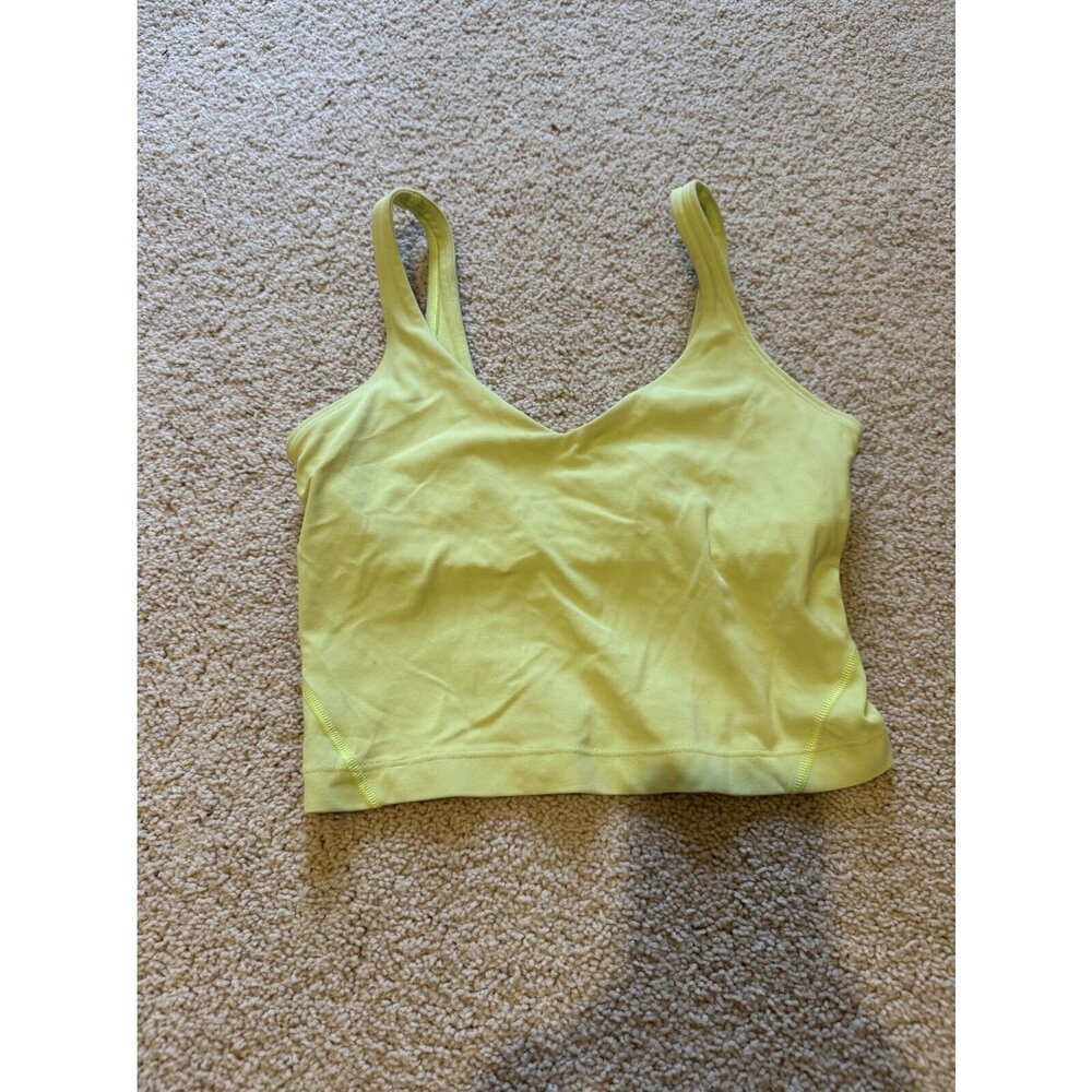 Lululemon Align Tank Top - Size 2 - Yellow